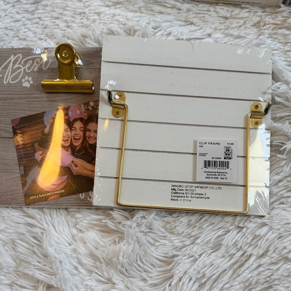 NEW Picture/Photo Frames: 2 Clip Frames, Mini and Instax Polaroid Double Frame